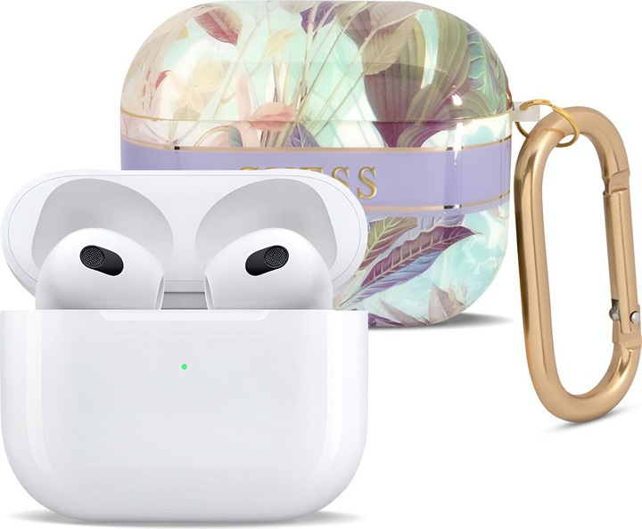 Produktbild Guess GUA3HHFLU AirPods 3 cover purple (Kopfhörer Hülle)