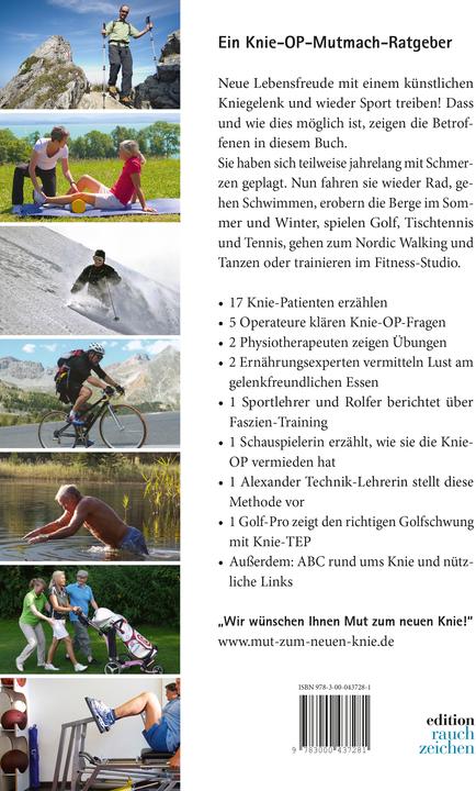 Produktbild Mut zum neuen Knie! (Deutsch, Heidi Rauch, Peter Herrchen, 2014)