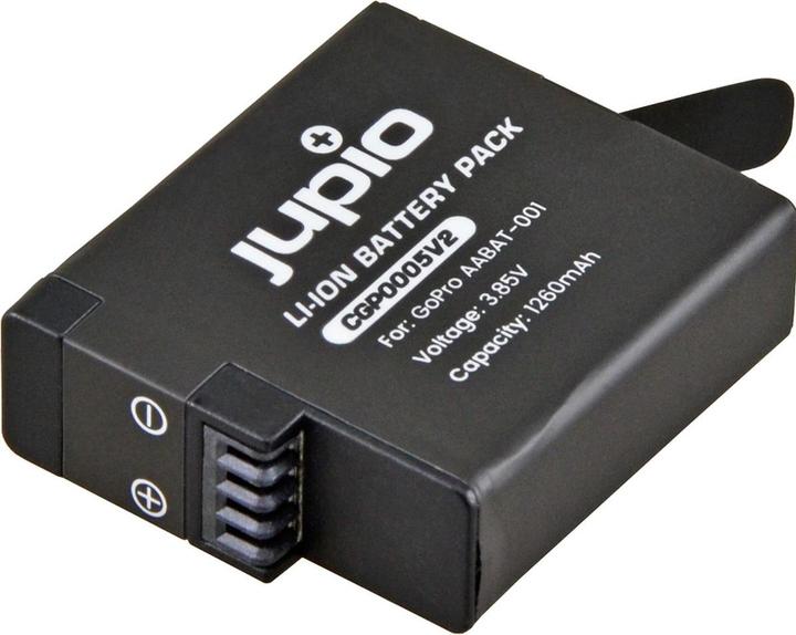 Actual product image Jupio GoPro AABAT-001 Hero 5, 6, 7, Hero 2018 1260 mAh (Camera battery)