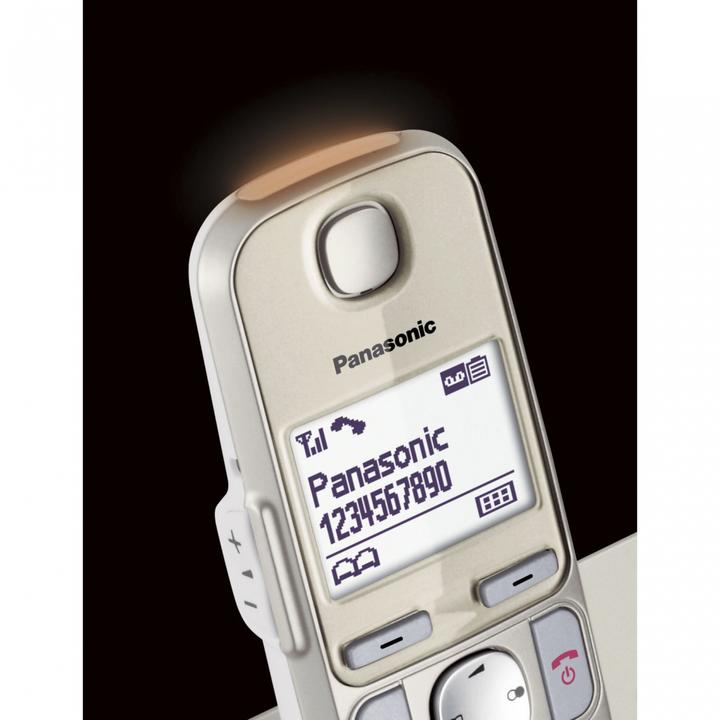 Produktbild Panasonic KX-TGE260GN Single champagner