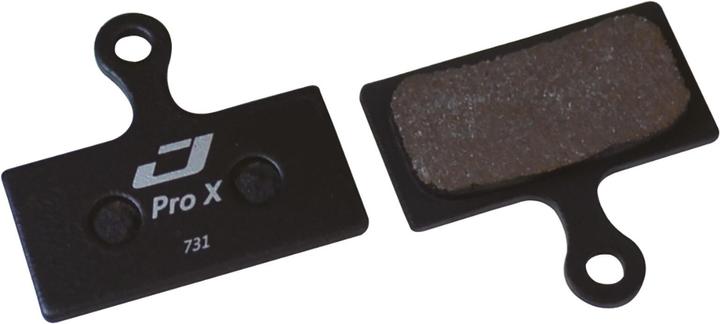 Actual product image Jagwire Pro Extreme Sinter brake pads for Shimano XTR/SLX/Deore/M615/Alfine/Road CX 1 pair (Shimano, Sintered metal)