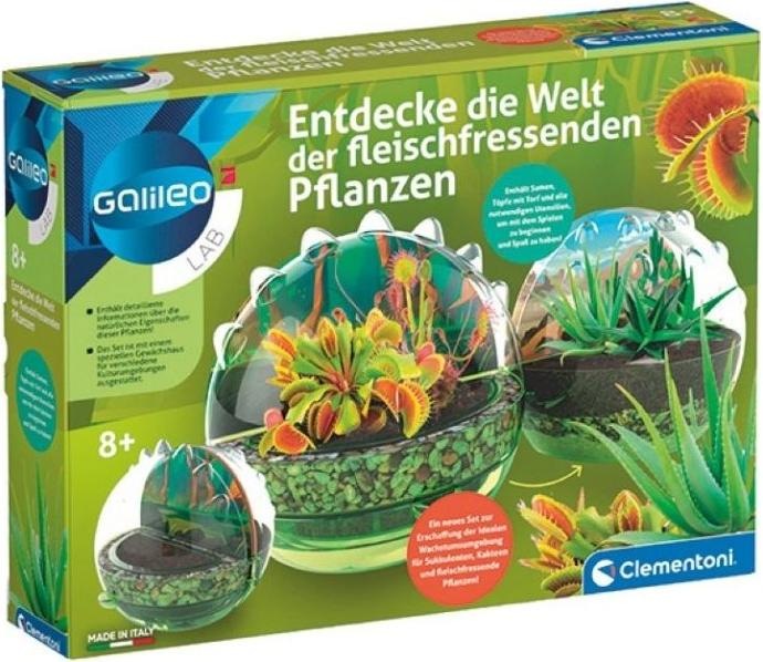 Produktbild Clementoni Die Welt der fleischfressenden Pflanzen