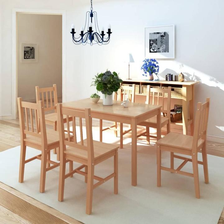 Image du produit vidaXL Esstisch und Stühle (120 x 70 x 73 cm)