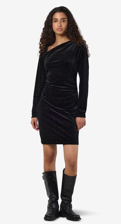 Produktbild Noisy May Samt Midikleid (M)