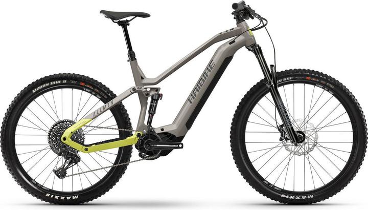 Haibike AllMtn 2 MTB Fully - Gloss Grey Lemon Black
