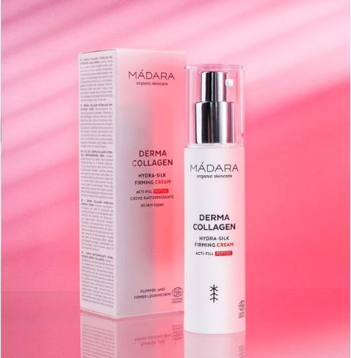 Actual product image Madara DERMA COLLAGEN HYDRA SILK FIRMING CREAM - Supports collagen protection (50 ml, 24h cream)