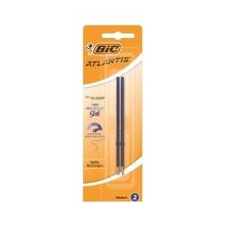 Thumbnail - Bic, Ersatzpatrone, Kugelschreibermine M 2ST blau (Ersatzmine, Blau)