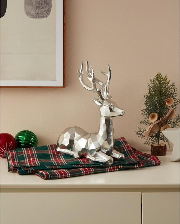 Produktbild EGLO Weihnachtsfigur Ransiki 30.5 cm, Silber