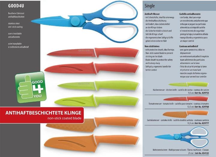 Actual product image Carl Schmidt Sohn Multi-purpose scissors non-stick coated (21 cm)