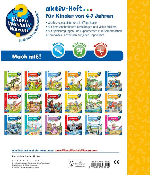 Produktbild Ravensburger Tiere der Welt (Deutsch, Richter Stefan, 2014)