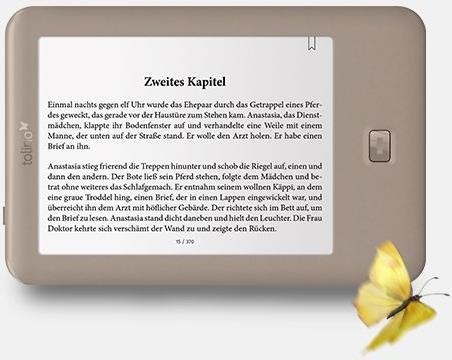 Actual product image tolino page (6", 4 GB, Bronze)
