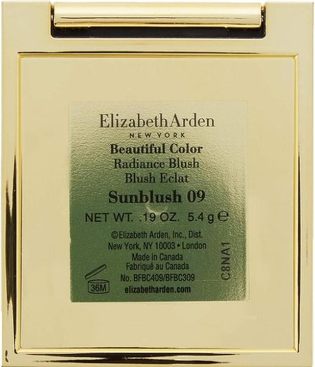 Produktbild Elizabeth Arden Beautiful Color Blush Sunblush (Elizabeth Arden Beautiful Color Radiance 409 Sunblush 5.4g blush)