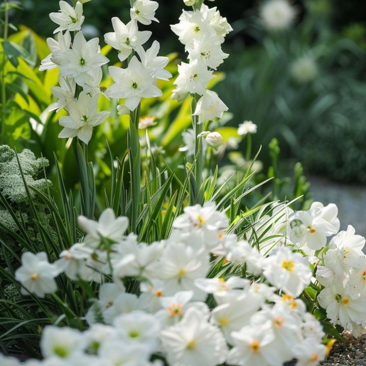 Immagine prodotto Plant in a Box Anemone Sposa, Allium Neapolitanum. Gladiolo White Prosperity, Gladiolo Call. Acidantera, Dalia T (10 cm)