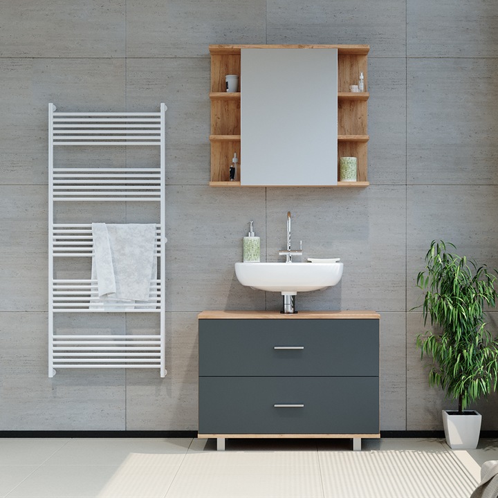 Actual product image Vicco Ilias (80 x 33 x 61 cm)