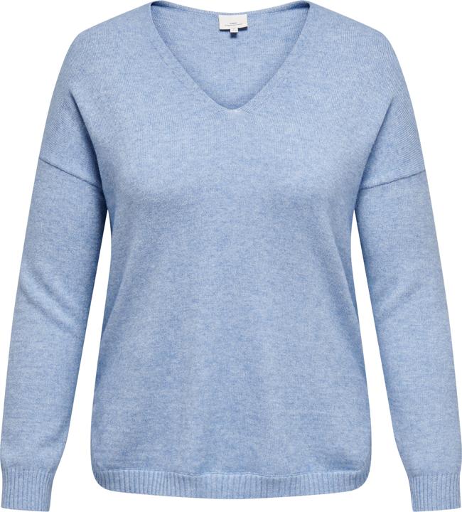 Produktbild Only Curvy V-Ausschnitt Strickpullover Strickpullover (XL)
