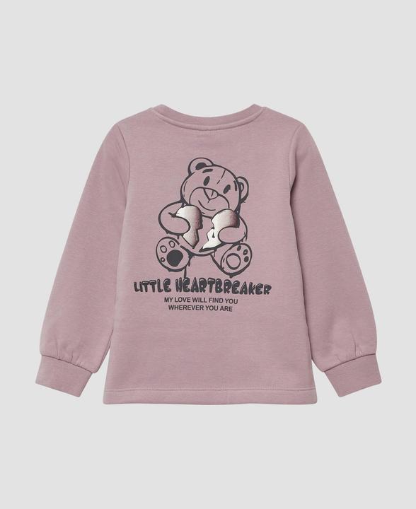 Produktbild s.Oliver Sweatshirt Kuscheliges Sweatshirt mit Rückenprint (98)