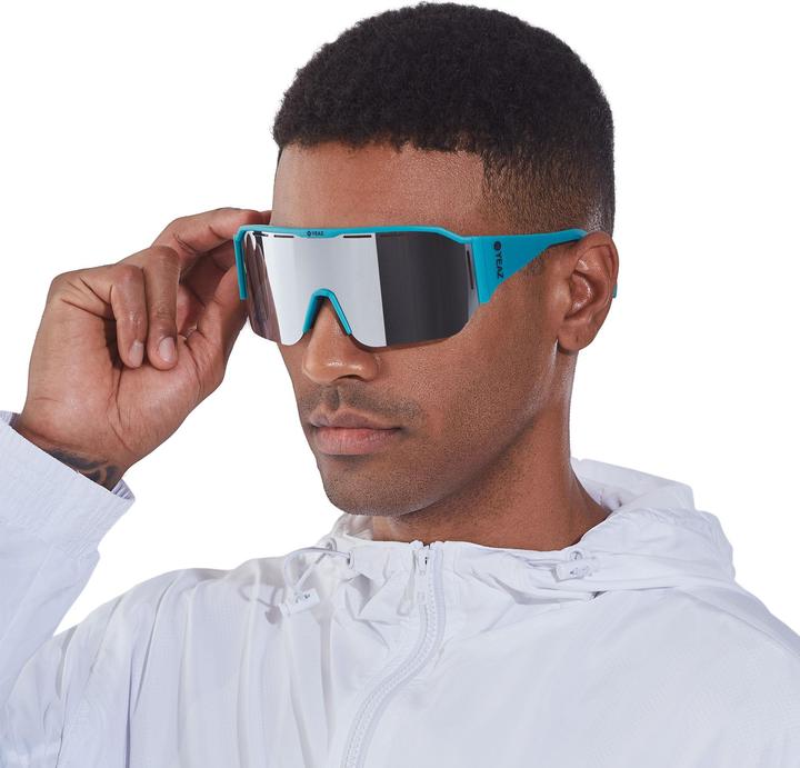 Produktbild Yeaz SUNVIBE Sport goggles matt green / mirror silver (Grün, Silber)