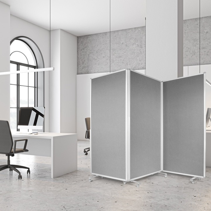 Actual product image Office Marshal Felt partition wall