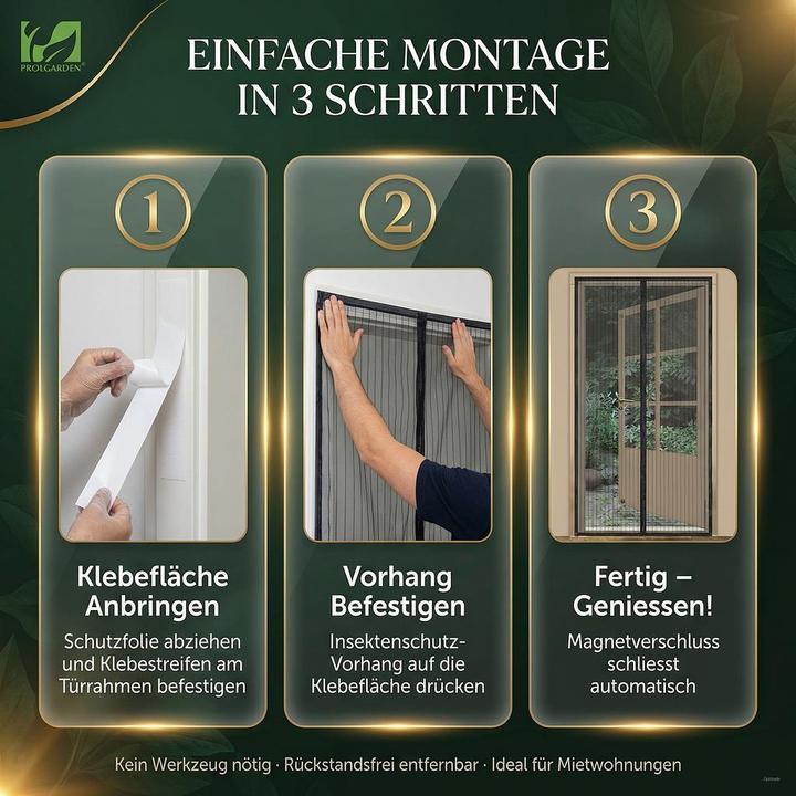 Immagine prodotto ProGarden Tenda zanzariera per la porta (75 x 220 cm)