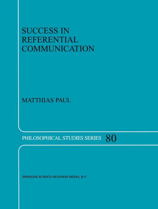 Success in Referential Communication (M. Paul, 2010)