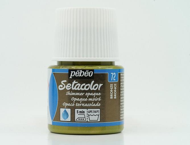 Produktbild Pebeo Setacolor Opak Schimmerndes (Schimmernde Bronze, 45 ml)