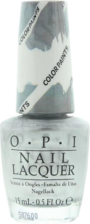 Produktbild OPI Color Paints Collection Nagellack 15ml - Silver Canvas Undercoat (Silver Canvas)