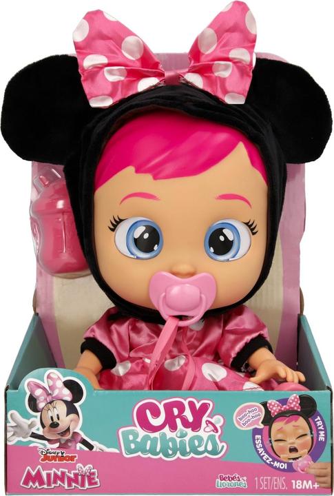 Actual product image IMC Toys CRY BABIES 4.0 MINNIE