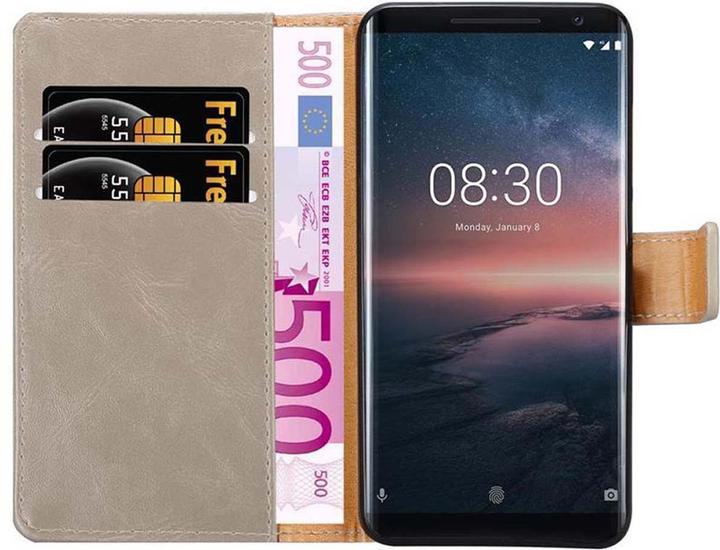 Actual product image Cadorabo Book Luxury Cover (Nokia 8 Sirocco)