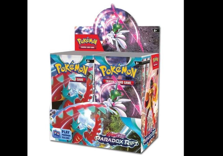 Actual product image Pokémon Paradox Rift Booster Box (English, Booster display)