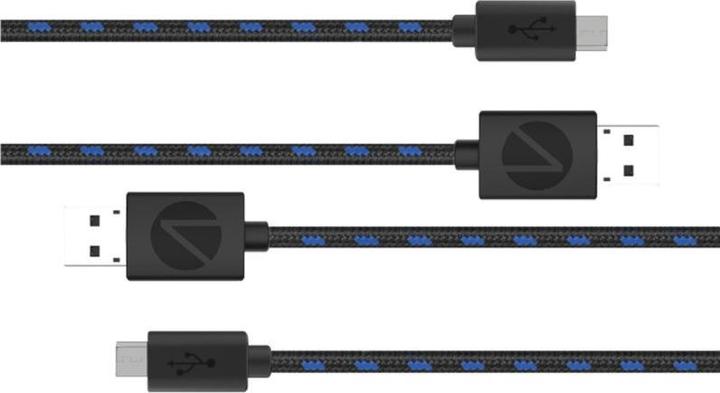 Immagine prodotto Stealth Lotto Di 2 Cavi Play & Charge 3m Per Manette Ps4 (PS4)