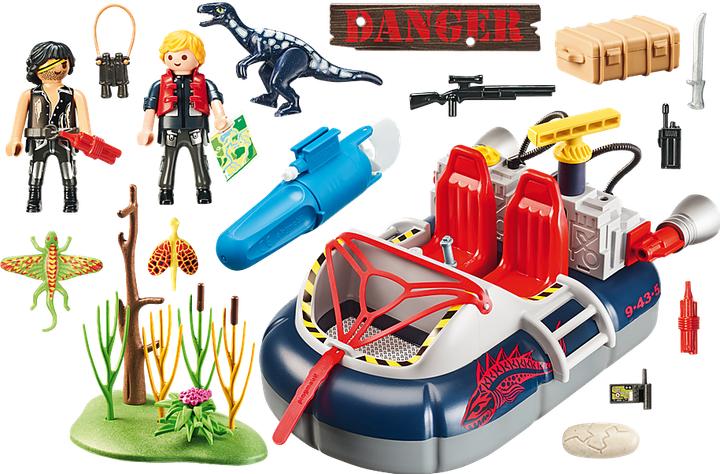 Actual product image Playmobil Air cushion boat with underwater motor (9435)