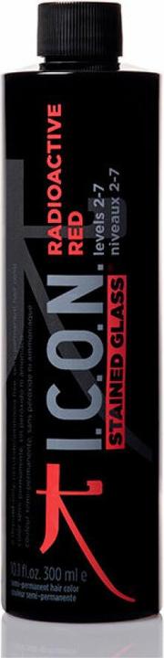 Produktbild I.C.O.N. STAINED GLASS RADIOACTIVE RED semi-permanent levels 2-7 300m (2-7)