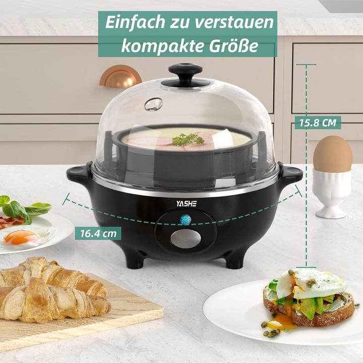 Produktbild Yashe Multifunktioneller Eierkocher mit Signalton