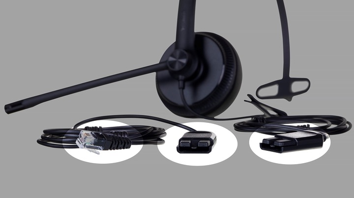 Produktbild Yealink YHS34 Mono Headset (Kabelgebunden)