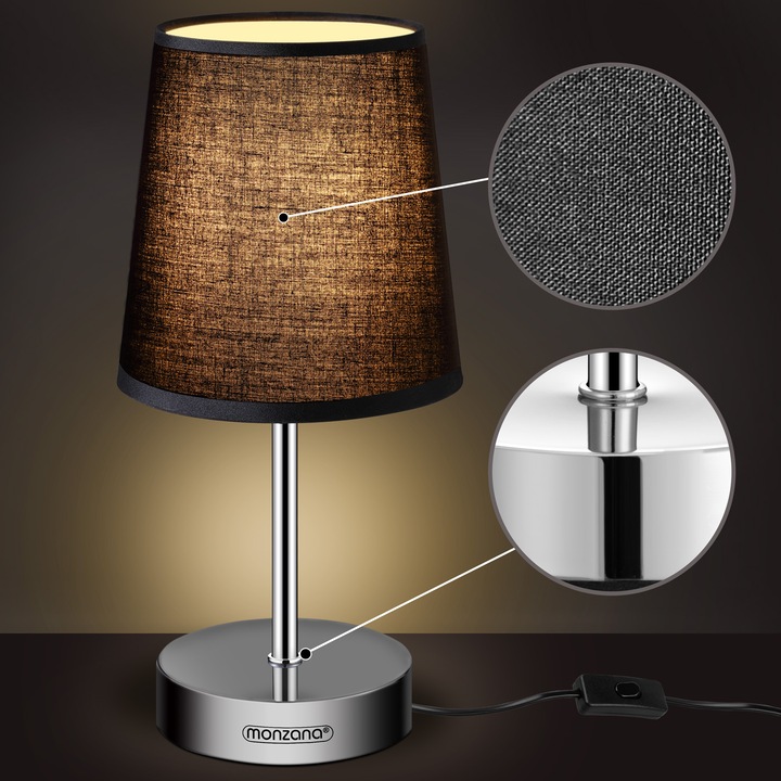 Produktbild Monzana Nachttischlampe (E14)