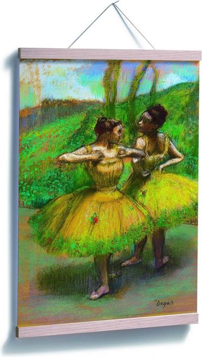 Immagine prodotto Trenddeko Degas - Due ballerine in giallo (30 x 45 cm)