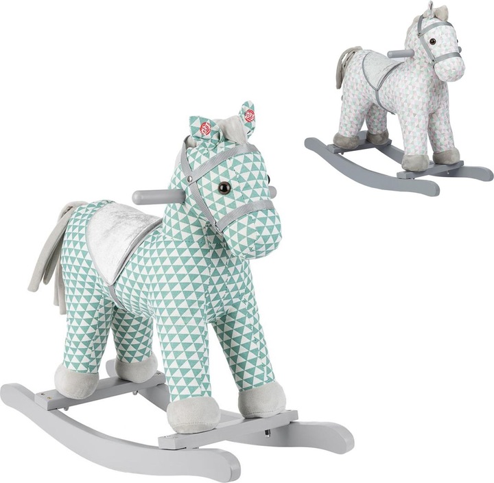 Actual product image Kikkaboo Plush rocking horse with sound