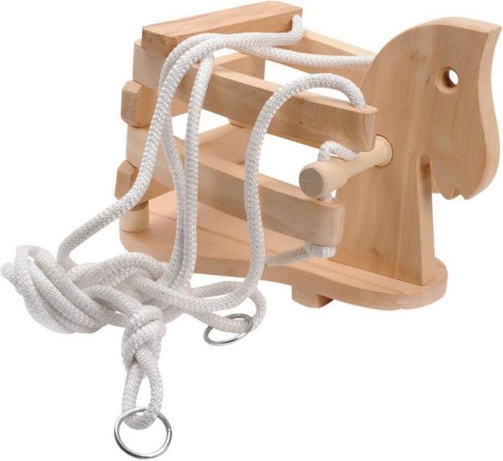 Actual product image small foot Horse swing