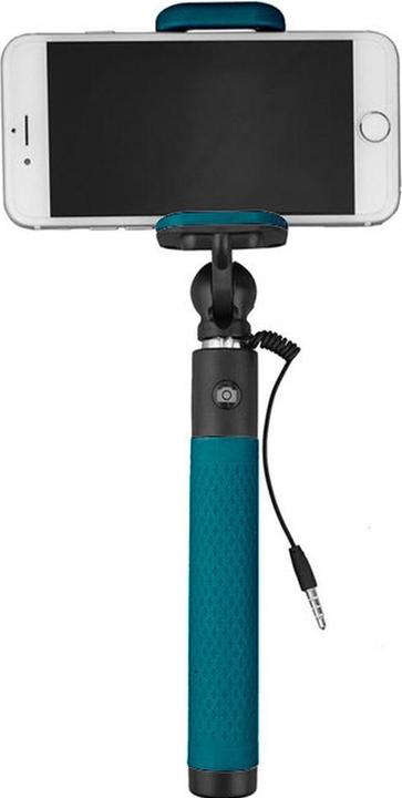 Actual product image Caruba Selfie Stick Plug & Play Blue