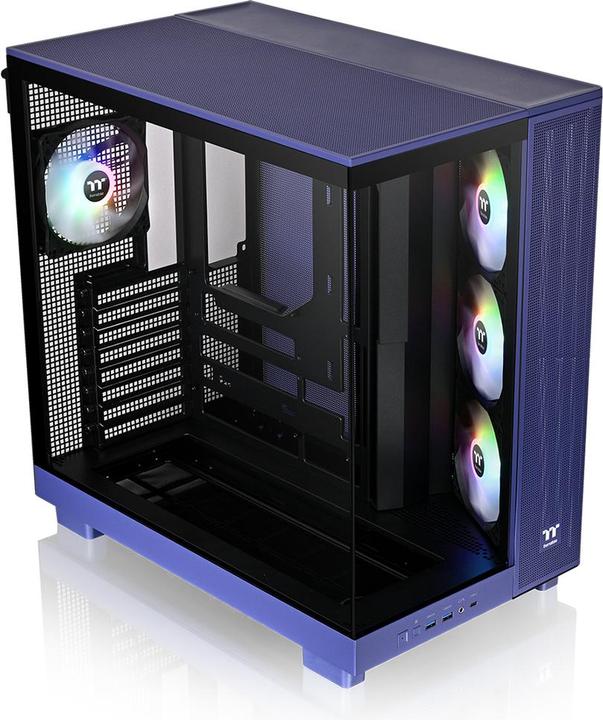 Produktbild Thermaltake View 380 XL TG ARGB (violett, Tempered Glass x 2) (mATX, Mini-ITX, ATX)