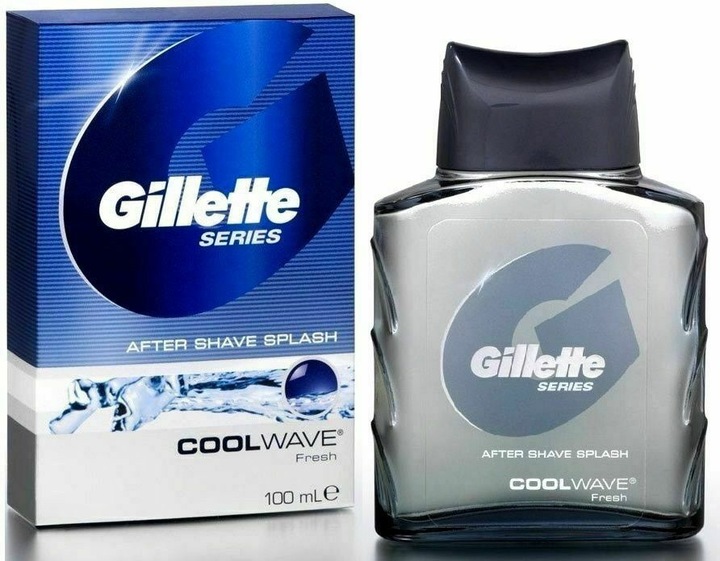 Actual product image Gillette Cool Wave (Aftershave lotion, 100 ml)