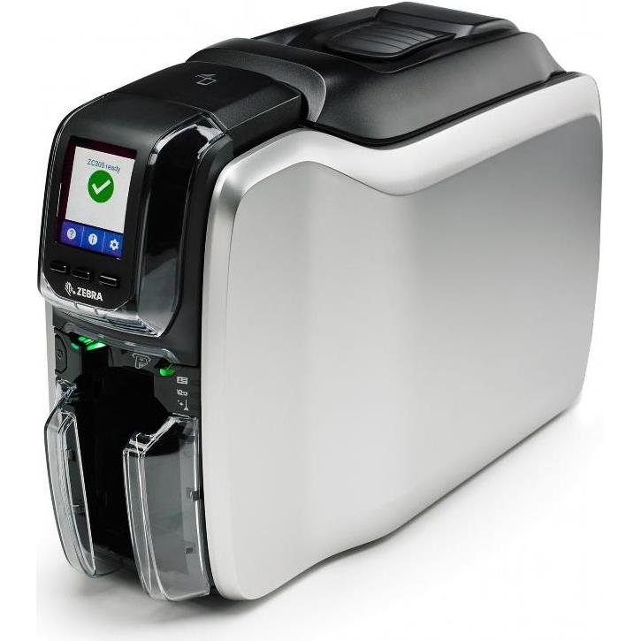 Zebra ZC100 (300 dpi), Etikettendrucker, Schwarz, Silber