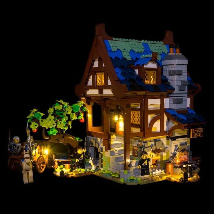 Light my bricks LED Licht Set für LEGO Mittelalterliche Schmiede