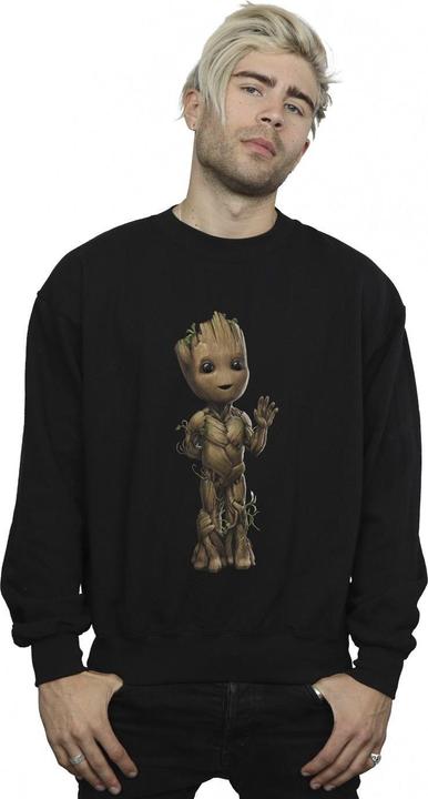 Actual product image Mens I Am Groot Wave Pose Sweatshirt (S)