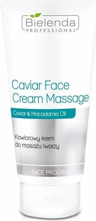 Actual product image Bielenda PROFESSIONAL Caviar Face Cream Massage kawiorowy krem do masażu twarzy 175ml (Body cream, 175 ml)