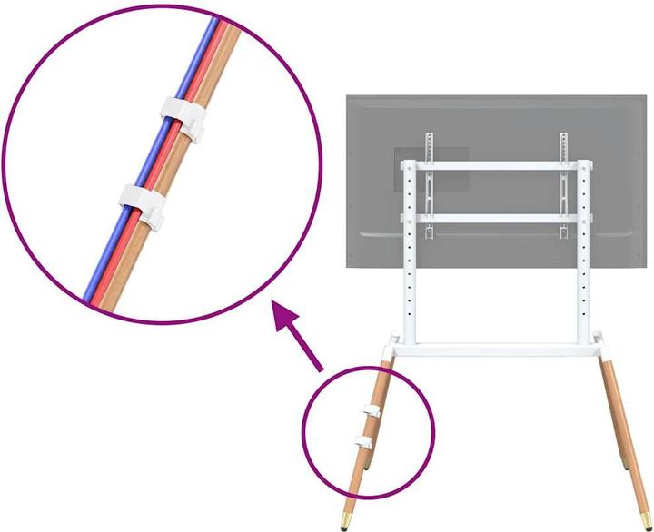 Immagine prodotto vidaXL Supporto TV 37-86 pollici Max VESA 400x600 mm 60 kg (86", 60 kg)