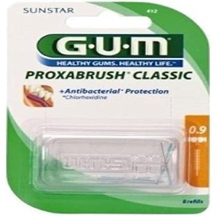 Immagine prodotto GUM SUNSTAR Proxabrush ISO 2 0.9mm cylindric refill orange (8 x, 0.90 mm)