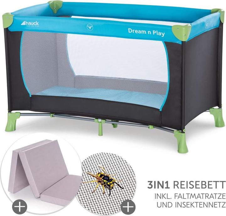 Produktbild Hauck Reisebett Sparset - Dream N Play inkl. Alvi (120 x 60 cm)