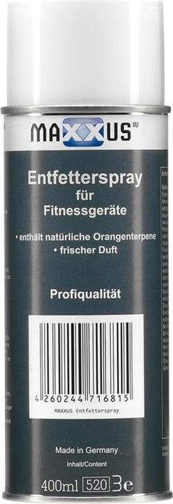 Produktbild Maxxus Pflegeset fuer Fitnessgeraete (One Size)