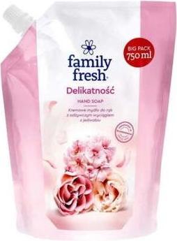 Actual product image Mercator Medical FAMILY FRESH Mydło zapas 750ml Delikatność (refill, 750 ml)